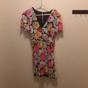 Zara size us small flower dress